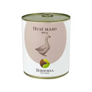 BOHEMIA Husí maso ve vlastní šťávě 800g