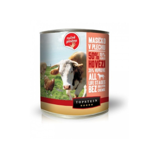 Topstein masíčko v plechu - hovězí 800g
